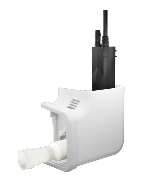 Refco VAMP-CK Corner Condensate Removal Pump with Integrated Reservoir and External Optical Sensor