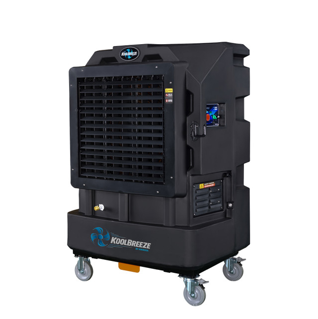 Kwikool KB105L1 KoolBreeze High Air Volume Portable Evaporative Cooler Fan - 7250 CFMs