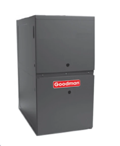 Goodman GR9T801005CN 100000 BTU 80% AFUE Two-Stage 9-Speed ECM Gas Furnace - Upflow/Horizontal - 21" Wide - 2000 CFMs