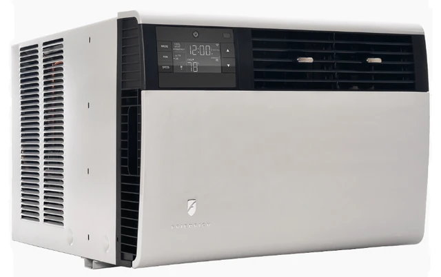 Friedrich KHVQ10B11B 4750 - 9500 BTU Kuhl Series Cooling with Heat Pump Smart Window Air Conditioner with Inverter Technology - 115V - R32 Refrigerant 