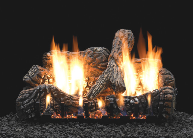 White Mountain Hearth LS-16C 16&quot; Charred Oak Log Set