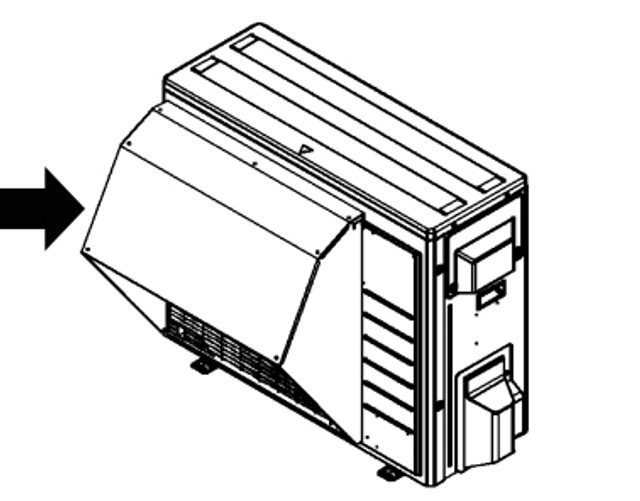 Daikin KPS063A47 Discharge/Outlet Snow Hood