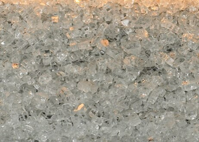 Empire DG1CLF Crushed Clear Frost Decorative Glass