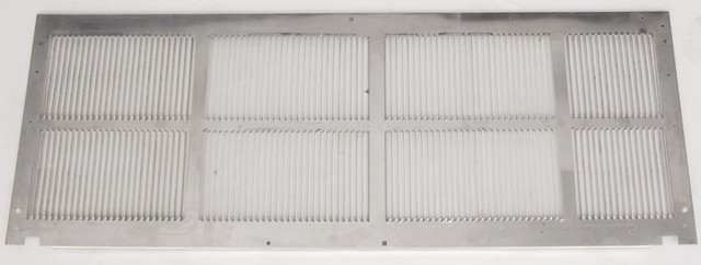 Amana SGK01B Standard Stamped Aluminum Grille. A Grille is required for new installation.