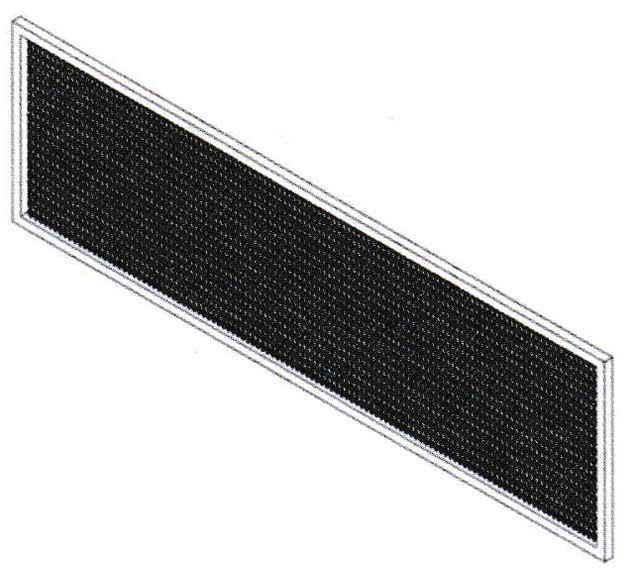 Mars STD2-FLTR Aluminum Mesh Filter for Standard Air Curtains