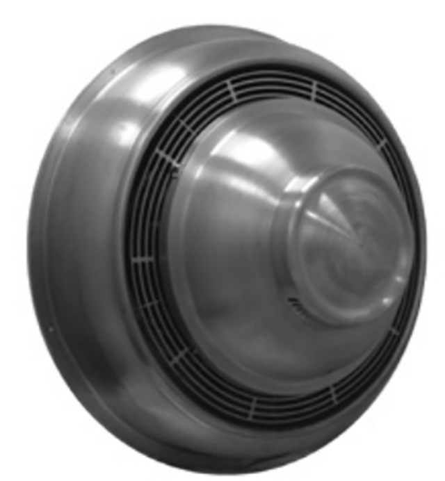 S &amp; P CWD12MM1AS Direct Drive Centrifugal Sidewall Exhauster - 12&quot; Wheel, 115 Volt