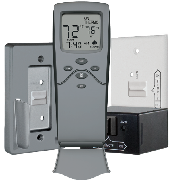 Skytech 3301 Fireplace Remote with Thermostat, LCD Display, and Timer