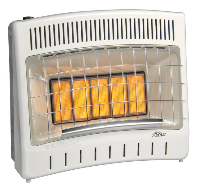 SunStar SC30M-1-LP 27000 BTU Vent Free Infrared Manual Heater - LP