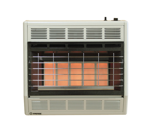 Empire Comfort Systems SR-30W Vent Free 30000 BTU Infrared/Radiant Gas Heater with Manual Control