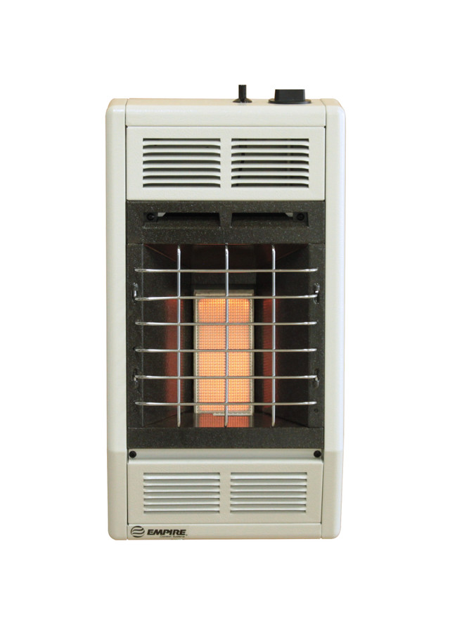 Empire Comfort Systems SR-10W Vent-Free 10000 BTU Infrared/Radiant Gas Heater with Manual Control