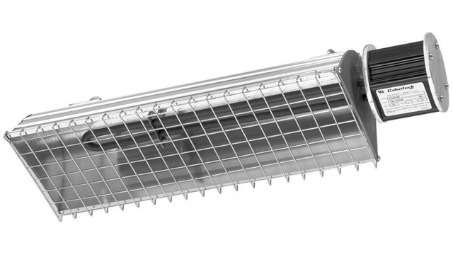 King OKH191H6R-120 1600 Watt Hairpin Element Electric Radiant Heater, Indoor or Outdoor Use - 120V
