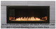 White Mountain Hearth VFLB48FP30 48" Boulevard Contemporary Vent Free Linear Fireplace with Millivolt Burner - Choice of Fuel Type