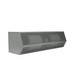 Mars Air Systems High Velocity (HV2) Heated Air Curtain - 120" - 208 Volt - Single-Phase - Titanium Silver