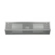 Mars Air Systems High Velocity (HV2) Heated Air Curtain - 96" - 230 Volt - 3-Phase - Titanium Silver