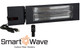 King RK2015-RMT-BLK 24" SmartWave Single Bulb Carbon Fiber Radiant Heater - 1500 Watts - 208V