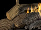 Superior Rugged Stack Log Set - Choice of Vent Free Triple Flame Burner