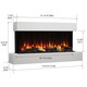 Simplifire SF-FM43-WH 43" White Floating Mantel Kit for FORMAT36