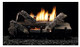 White Mountain Hearth Whiskey River Vented/Vent Free Gas Log Set - Bedroom Approved