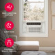 Frigidaire FHWW245WE2 24000 BTU Inverter WiFi Enabled Window Air Conditioner - 230V - Energy Star - R32 Refrigerant