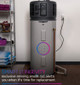 GE PH40S10BPY 40 Gallon GeoSpring Smart Hybrid Heat Pump Water Heater with FlexCapacity - 240 Volt