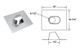 Duravent 6BVF 6" Adjustable Roof Flashing
