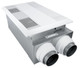 Panasonic FV-06VE1 WhisperComfort 60 Multi-Speed Selector Energy Recovery Ventilator (ERV) - MERV13 Filter