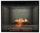 Dimplex 500005135 Revillusion 36" Portrait Built-In Electric Firebox with Neutral Brick Liner