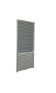 MultiMFG OG-1A Louvered Architectural Outdoor Grille for SPV-HP Units - Brushed Aluminum