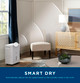 GE ADHE50WWF 50 Pint Portable Dehumidifier with SmartDry for Wet Spaces - Built-In WiFi - R32 Refrigerant