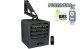 King KB2005-3MP-PLTMX-BMS 5kW PlatinumX Series Single Stage Multi-Phase Electric Unit Heater with Remote Included - 208V