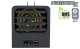 King KB2415-1-PLTMX-BMS-FB 15kW PlatinumX Series Single Stage Electric Unit Heater with Fuse Block and Remote Included - 240V