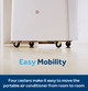GE APHS08WWF 7800 BTU 3-in-1 Portable Air Conditioner with Built-In WiFi - R32 Refrigerant