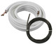 THS 383425WIRE Line Set with Wire for Ductless Mini Split Air Conditioning Systems - 3/8" x 3/4" x 1/2" Insulation x 25'