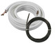 THS 385825WIRE Line Set with Wire for Ductless Mini Split Air Conditioning Systems - 3/8" x 5/8" x 1/2" Insulation x 25'