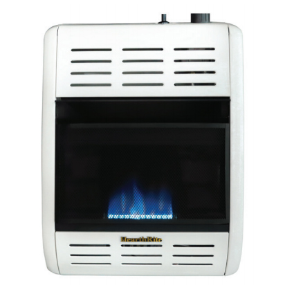 HearthRite HBW10TL 10000 BTU Blue Flame Vent Free Gas Heater with Thermostat - Liquid Propane