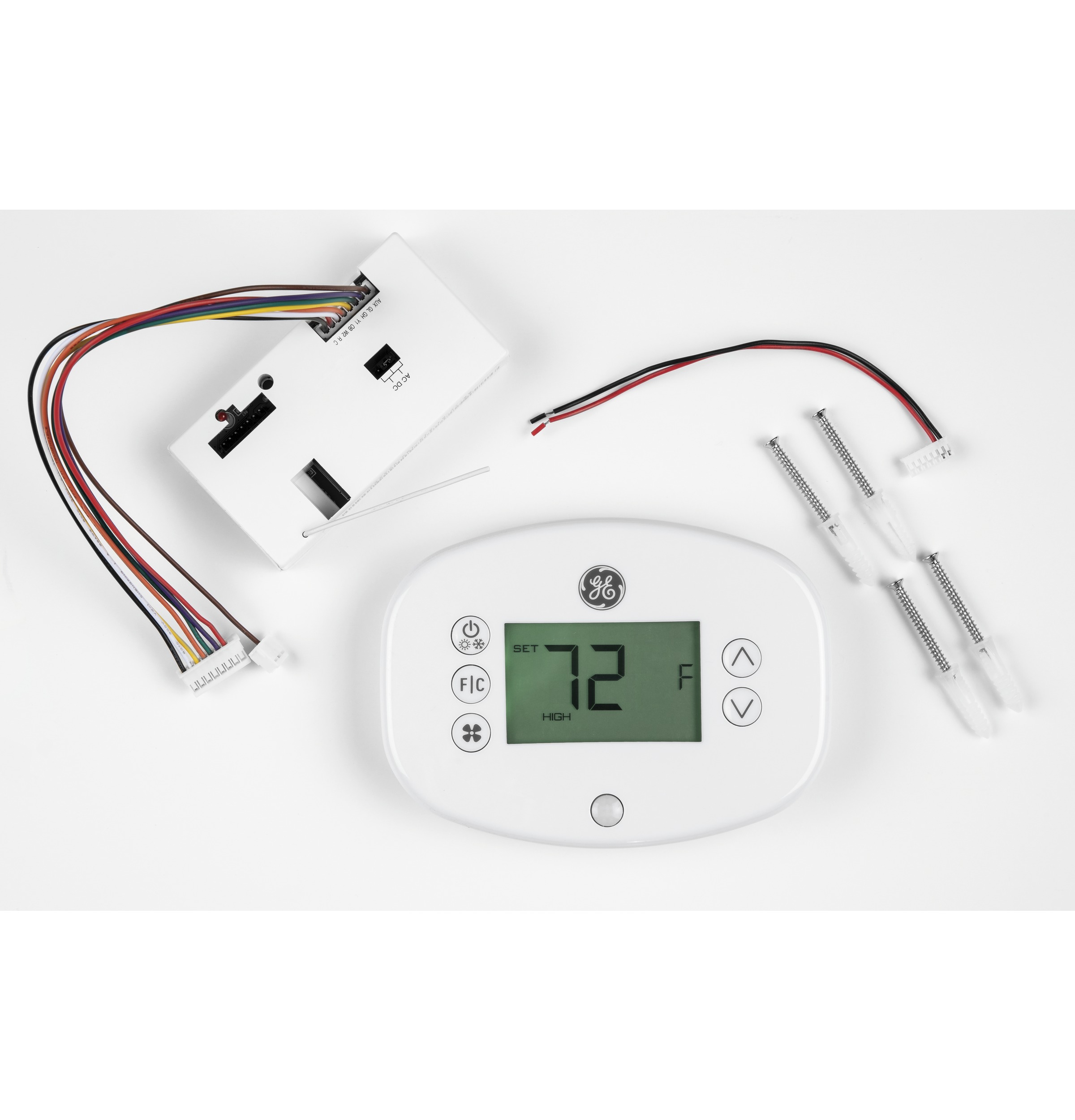 GE RAK180W1 Energy Management Occupancy Sensing Thermostat - Wireless or Wired Installation