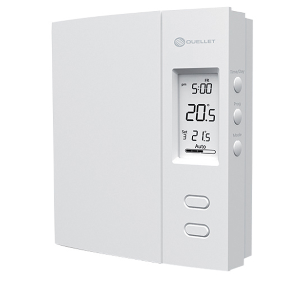 Ouellet OTH4000P Programmable Line Voltage Wall Thermostat