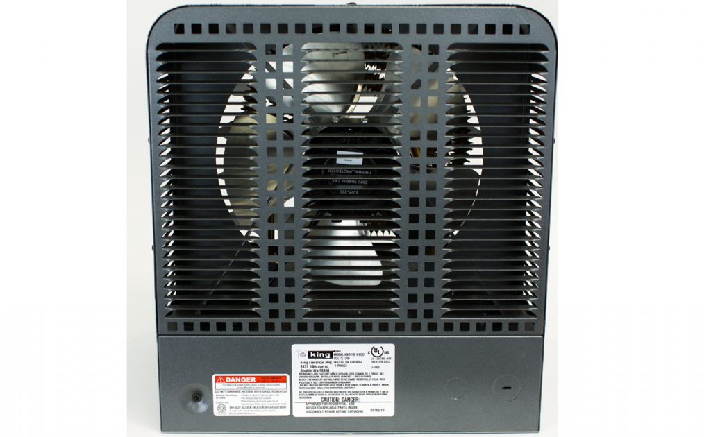 King KB2407-1-ECO2S-PLUS 7kW 2-Stage Electric Garage Heater with