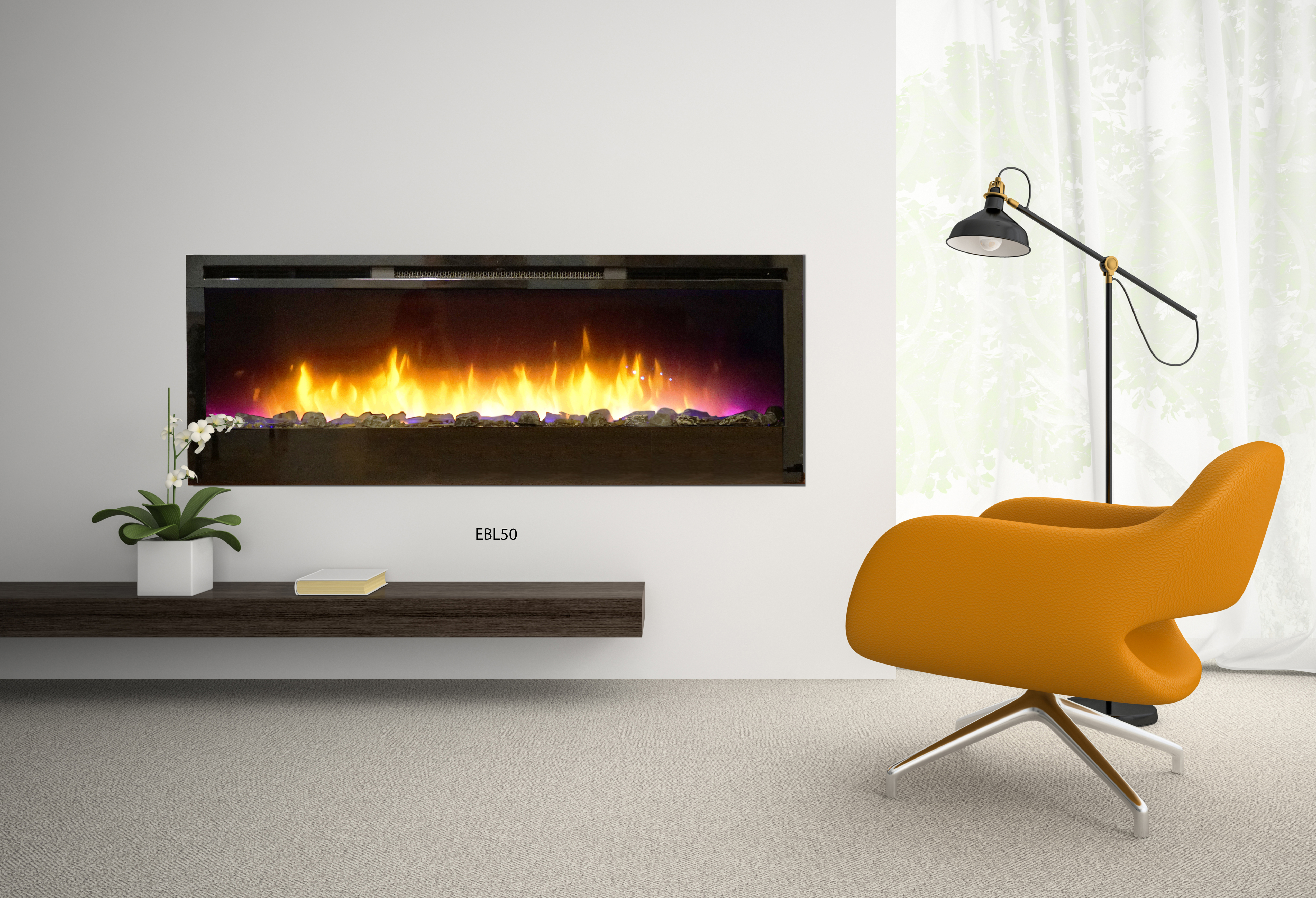 Empire Nexfire Linear Electric Fireplace - Thumbnail 2