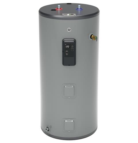 GE GE50S10BLM 50 Gallon Short Electric Water Heater with Built-in WiFi - 240 Volt - 10 Year Warranty