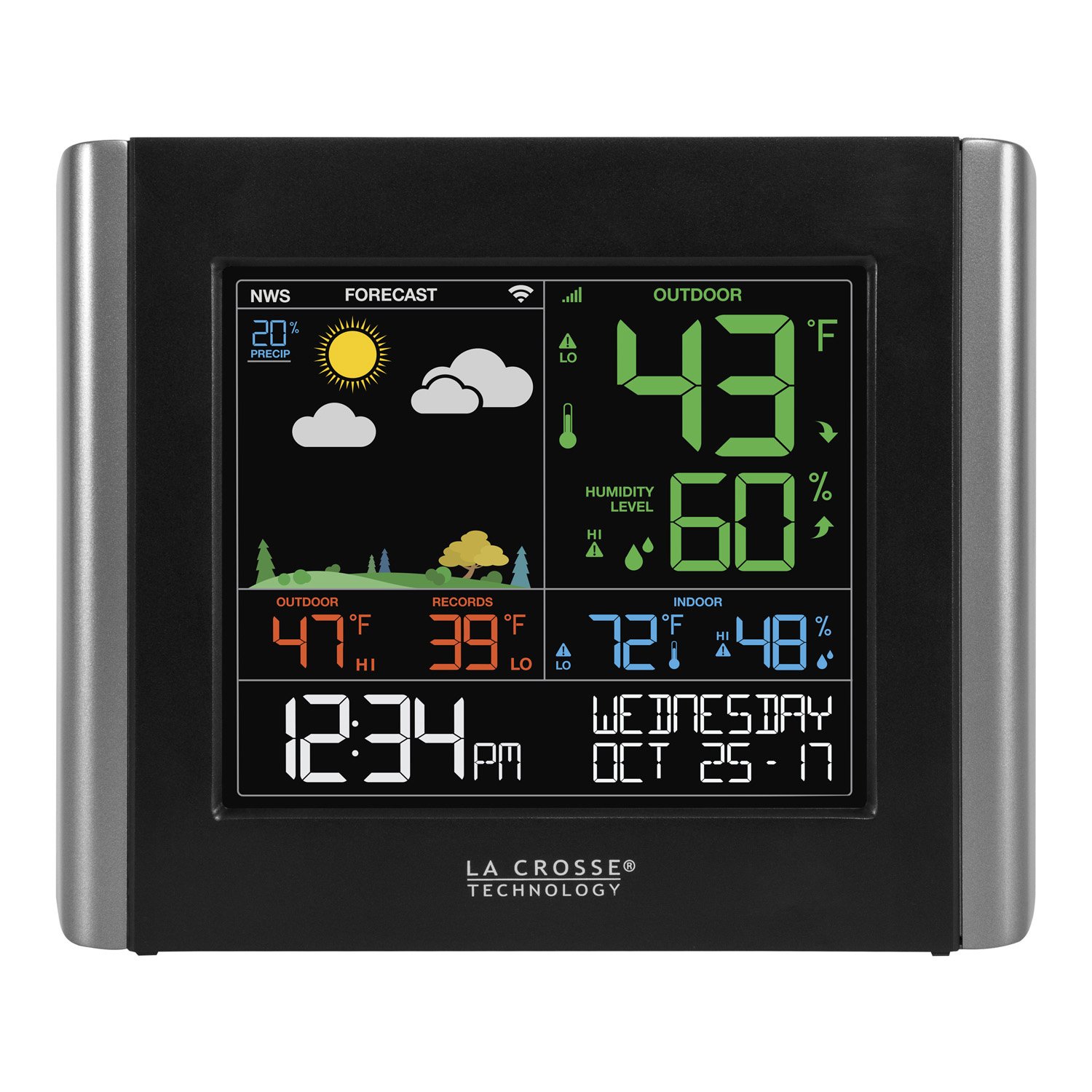 Seaira X-101 Lacrosse V10-TH Wireless Remote Weather Monitoring System