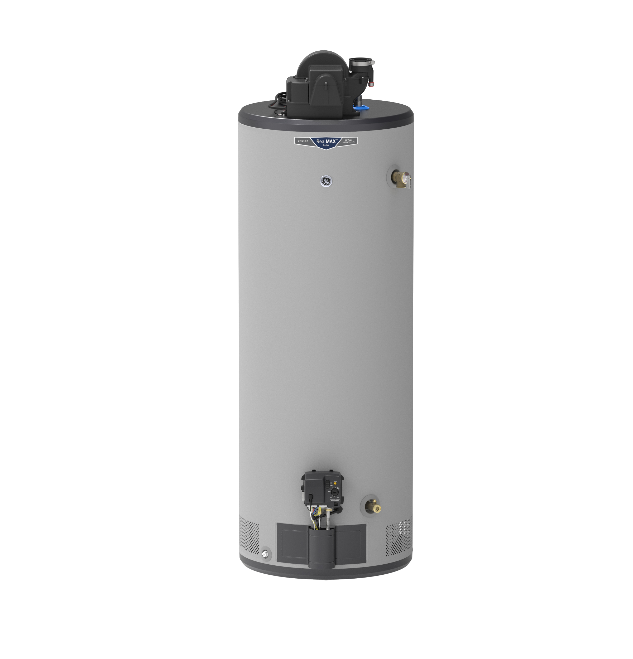 GE GG50T08AYV 50 Gallon, RealMAX Choice Tall Power Vent