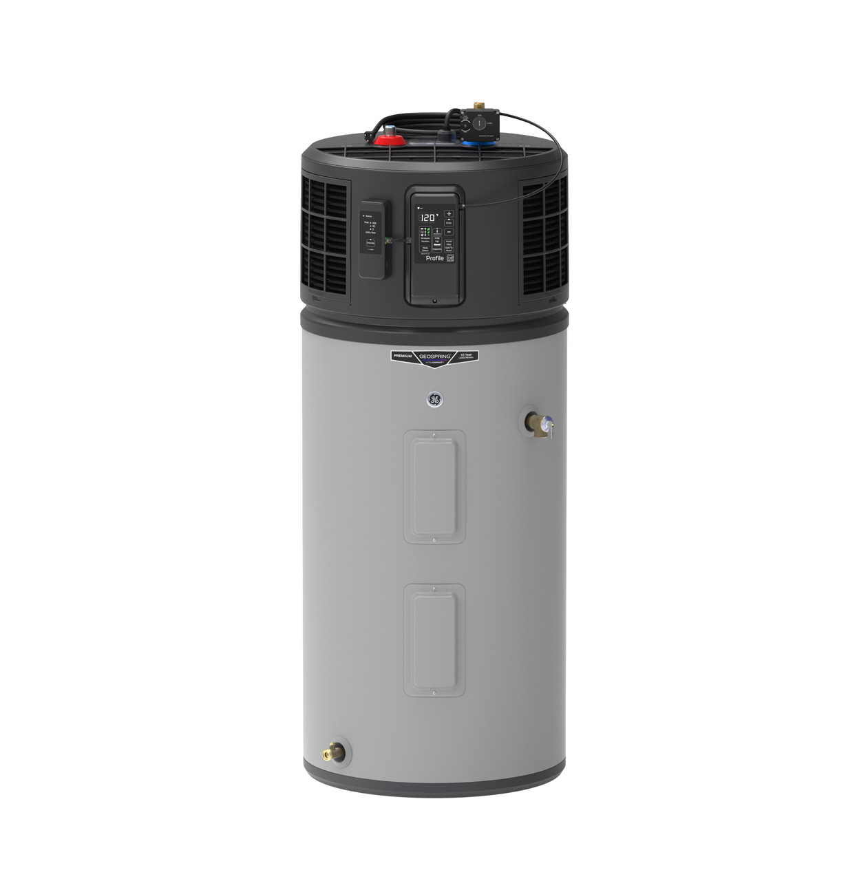 GE PH50S10BNY 50 Gallon GeoSpring Smart Hybrid Heat Pump Water