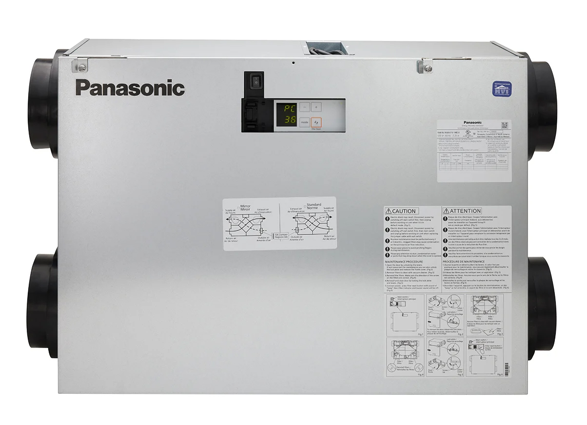 Panasonic FV-11ES1 Intelli-Balance Elite 110 Temperate Climate