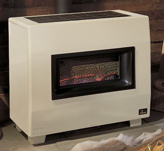 RH65B 65000 BTU Visual Flame Vented Heater Blower