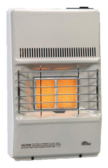 SunStar SC10M-1-LP 8,500 BTU Vent Free Infrared/Radiant Manual Heater - LP