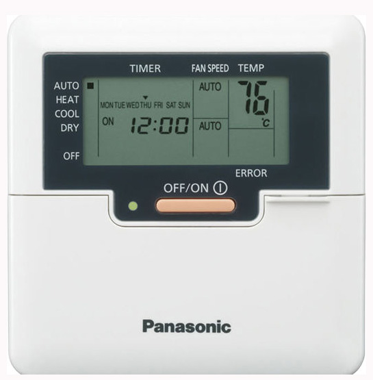 Panasonic CZ-RD52DU Wired Remote Controller For Low Profile Ducted Ceiling Units