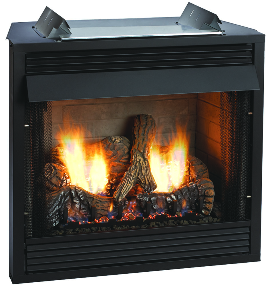 Empire VFD36FB0L Deluxe 36 Breckenridge Firebox Louvered Face