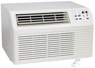 Amana PBE123G35CC 11800 BTU 9.7 CEER, 9.8 EER Thru-the-Wall Air Conditioner with Electric Heat - 208/230V
