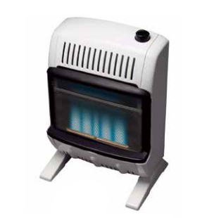 Heatstar HSVFBF10 10000 BTU VF Blue Flame Manual Heater Fuel Choice